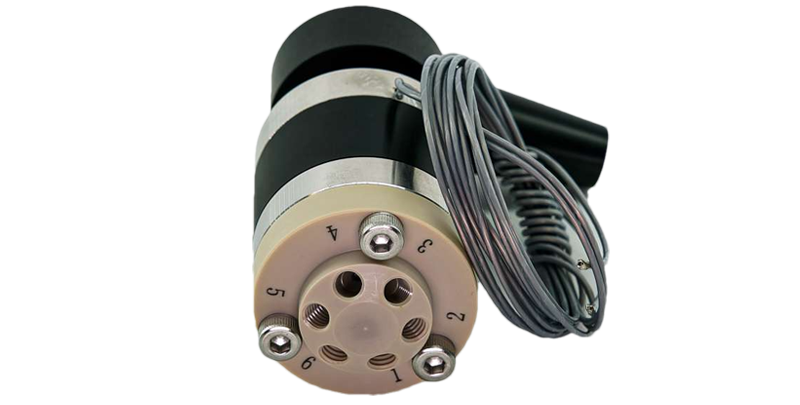 兩位六通閥-手動PEEK